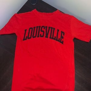 Louisville Cardinal tshirt size small